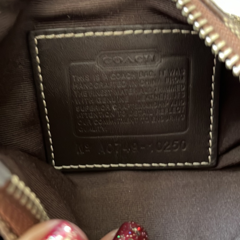 Authentic Coach Bag - image 3